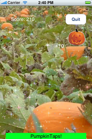 Screenshot Pumpkin Taps Screenshot Pumpkin Taps